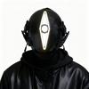 Cyber Punk LED Helmet Masks, Futuristic Techwear Mask with Light, Sci-Fi Cosplay Prop for Halloween & Party