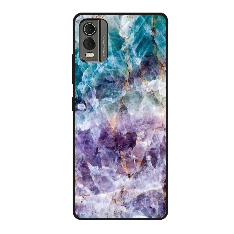 Pentru husă Nokia C32 C 32 Silicon moale Pictată Rezistentă la șocuri Huse spate Pentru Nokia C32 Husă TPU Coques NokiaC32 Desene animate drăguțe