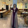 Europäische und amerikanische Damenmode Sommer neue Mode neues schlankes und dünnes tiefes V-Ausschnitt-Patchwork großes Schwingkleid