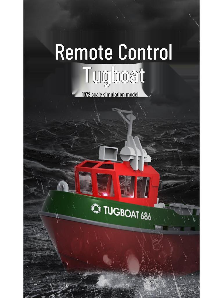 Dualmotoriges 2,4G-Funk-Schnellboot mit langer Akkulaufzeit – Hochleistungs-Rennwasserspielzeug