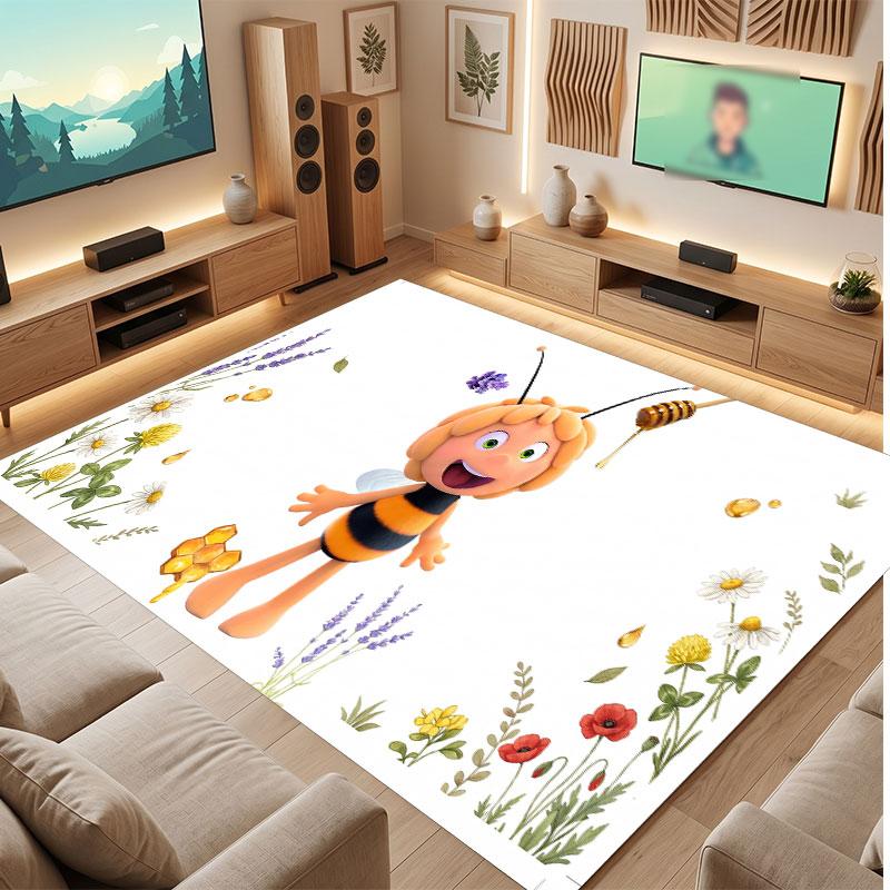 Die Biene Maja Rug Soft Thick Non Slip Floor Carpet for Bedroom Living Room Home Decor