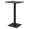 Day and Night - Day and Night Dark Ash Bistro Table 70x70x107 Cm