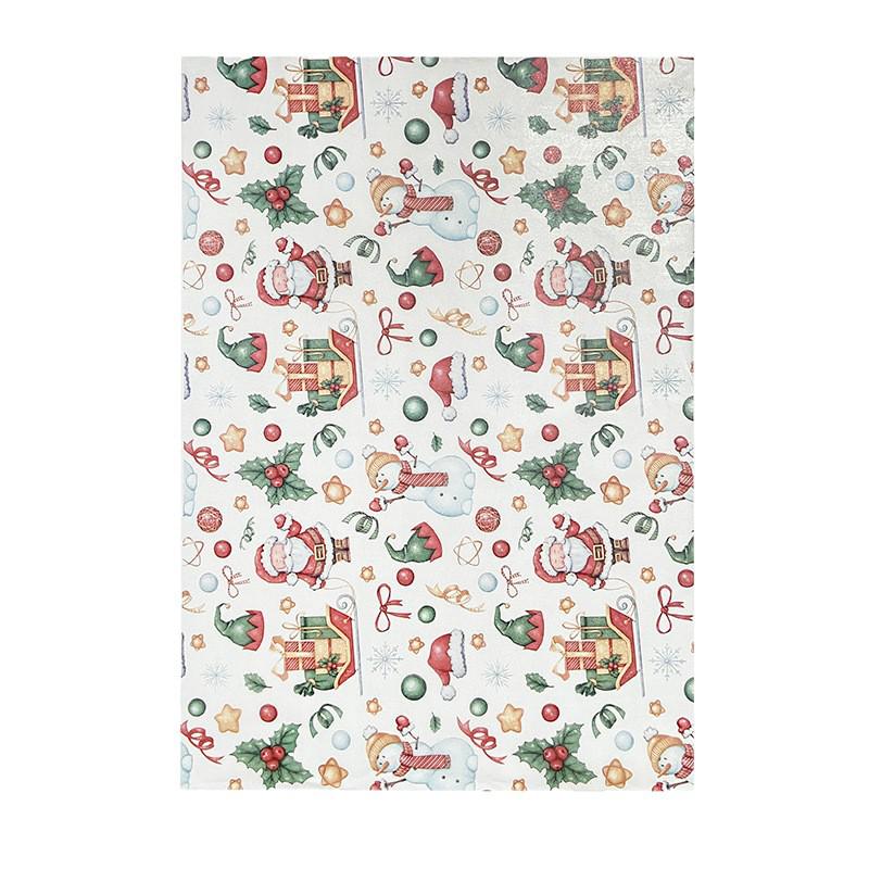 10 or 20 Sheets Santa Claus Pattern Christmas Gift Tissue Paper - High-Grade Wrapping