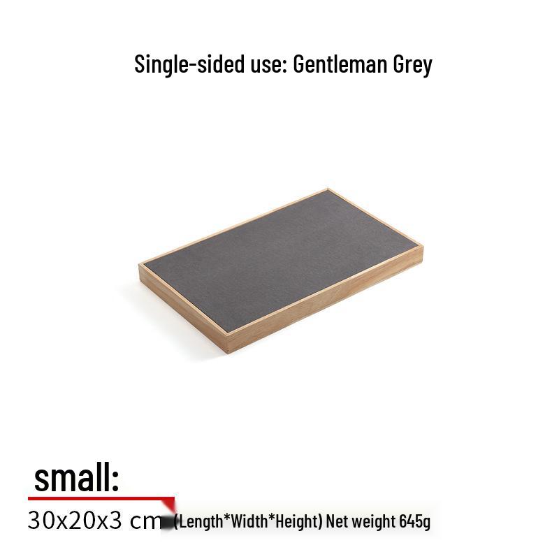 Solid Wood Jewelry Display Stand for Earrings, Rings, and Necklaces with Jade Tray