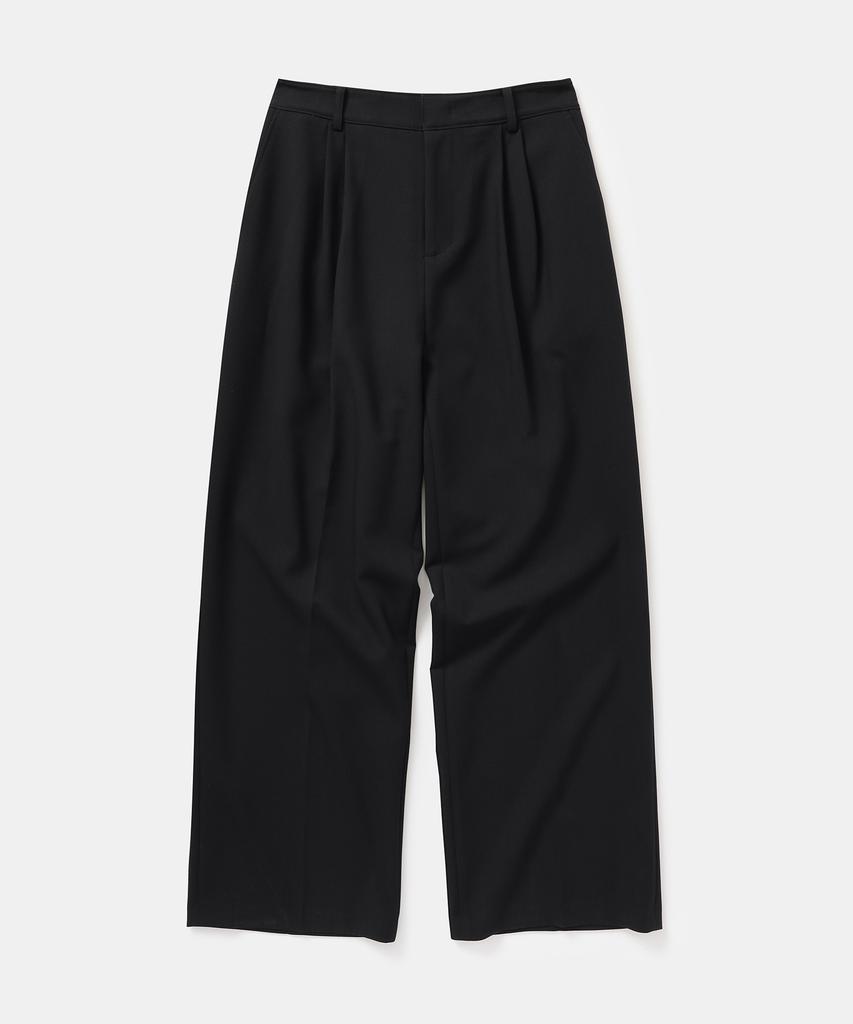 Tullunjeubeulig Tb - Two-Pleated Wide Elastic Waist Pants (E5W10G4207)