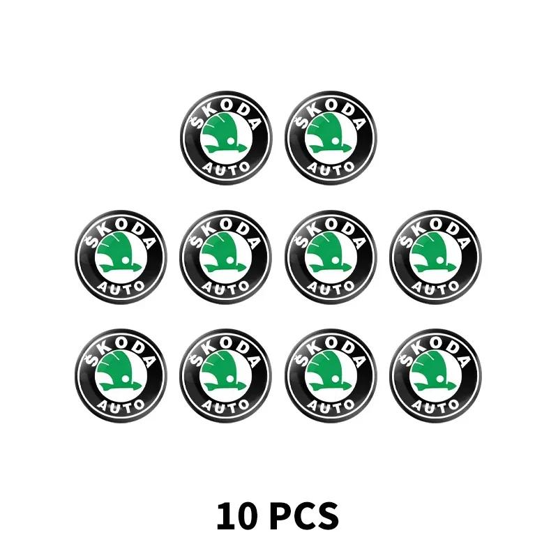 

Car Sticker 2025 Hot For Skoda Superb Rapid Fabia Octavia Laura VRS Yeti Roomster Car Key Shell Remote Case Cover Aluminum Stick