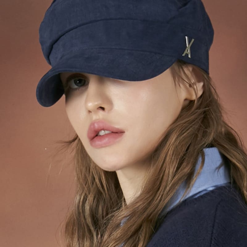 

VARZAR Персиковая матросская кепка темно-синяя FREE