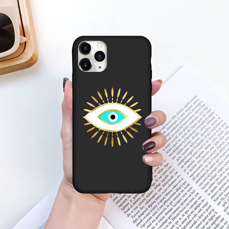 Fashion Evil eye Phone Case for iPhone 11 12 13 pro XS MAX 8 7 6 6S Plus X 5S SE 2020 XR mini