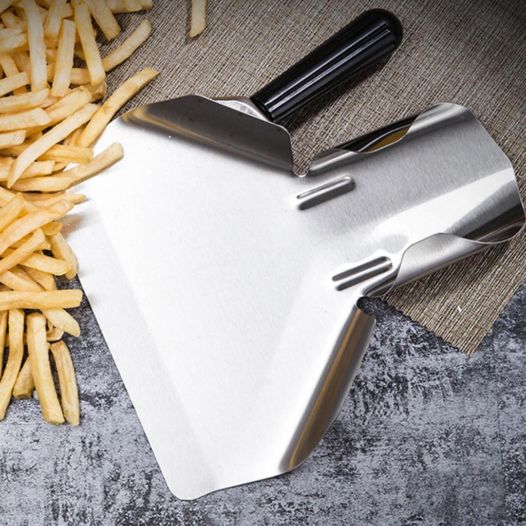 Chips Scoop French Fry Bagger Anti Slip Handle Fries Popcorn