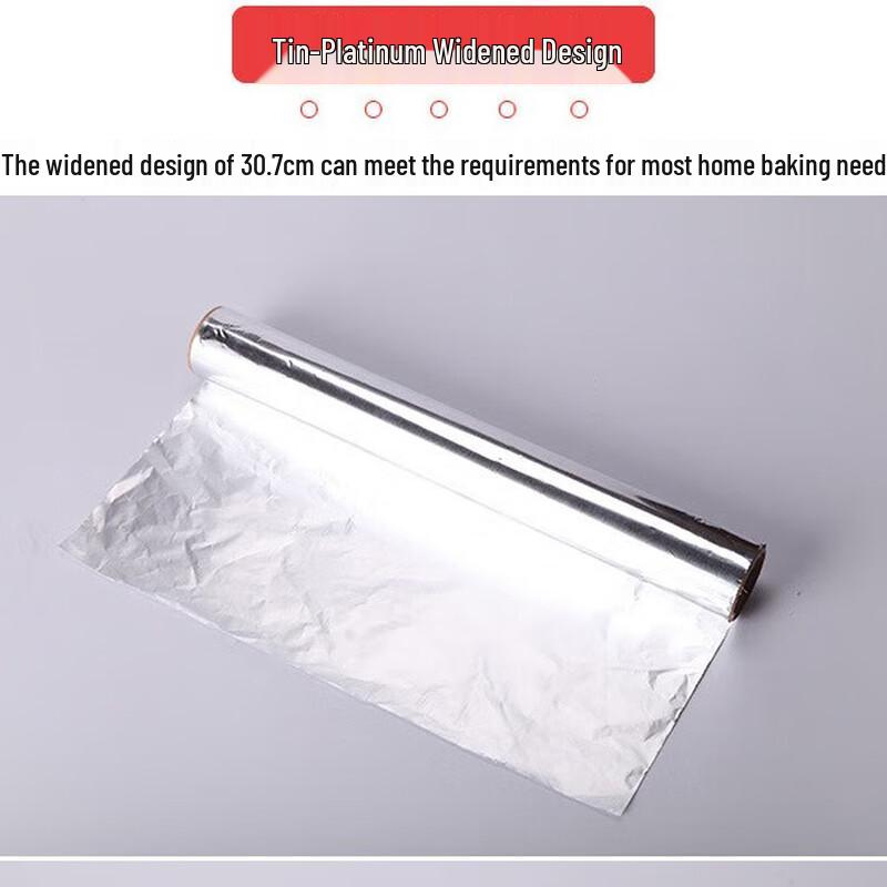 Disposable Aluminum Foil for BBQ and Microwave (2-Pack)