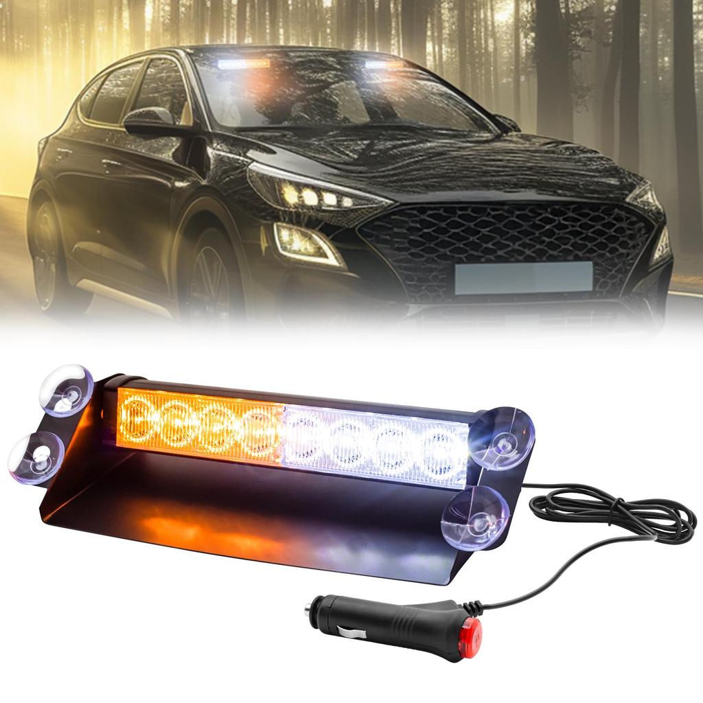 X-STYLE LED Strobe Light, , Yellow, White, 2 Colors, 3 Modes, Warning Light, Flashing,