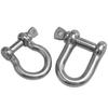 304 Stainless Steel Bow Shackle - Tow Hook, Marine Rope Ring, Chain Lifting Rigging Connector