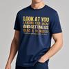 Daily Wear Summer For Men Tshirt Look At You Landing Our Mom And Getting Us As A Bonus Thanks For Putting Up With Our Mom Short
