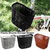 Hollow Bicycle Storage Bag Plastic Student Front Basket  Rear Cycling Accessories