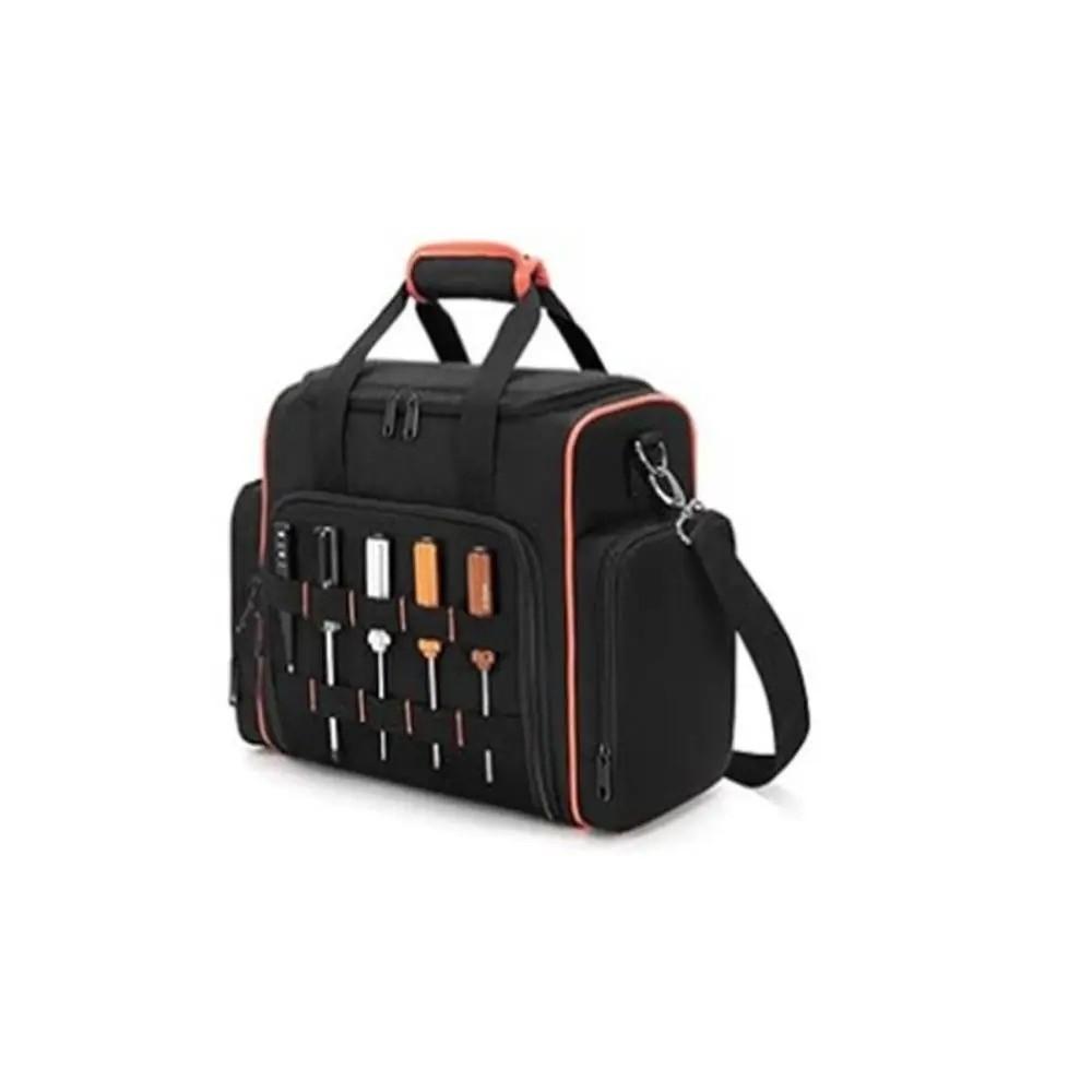 with Shoulder Strap Electrician Tool Bag Heavy Duty Tool Organizer  for Electrician Mechanics