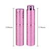 Empty Perfume Bottle Aluminium Oxide Perfume Atomizer Bottle Portable Cosmetic Container  Travel