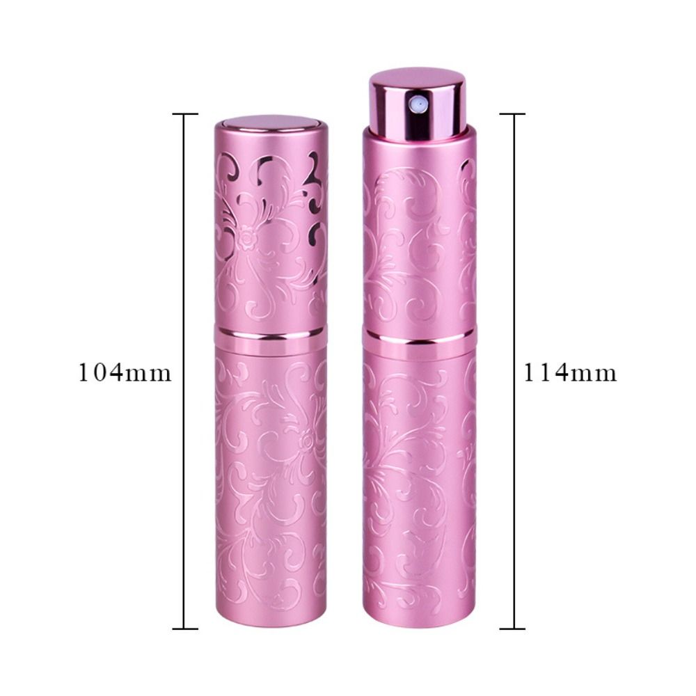Empty Perfume Bottle Aluminium Oxide Perfume Atomizer Bottle Portable Cosmetic Container Travel