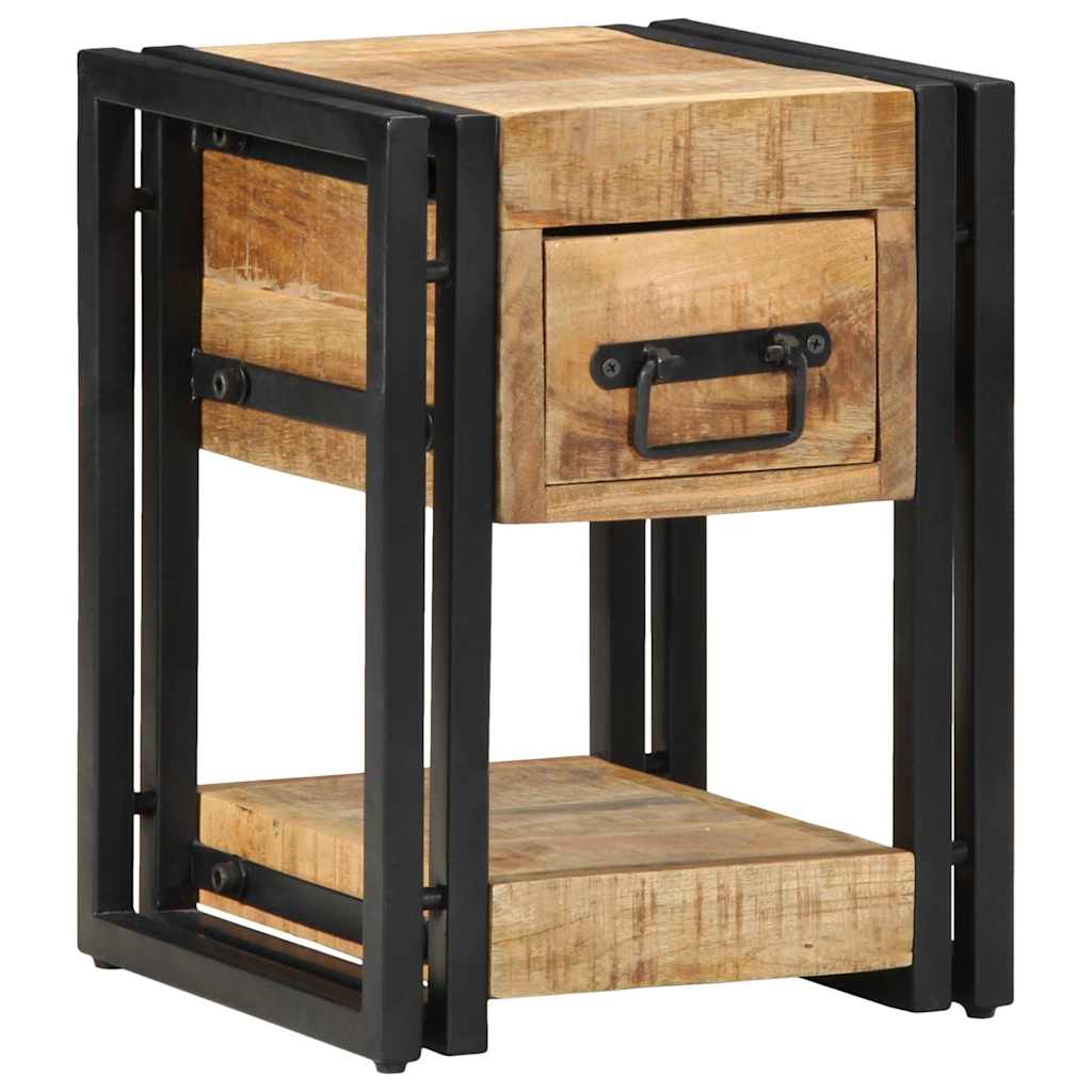 Nightstand Brown 30 x 30 x 40 cm Solid Mango Wood