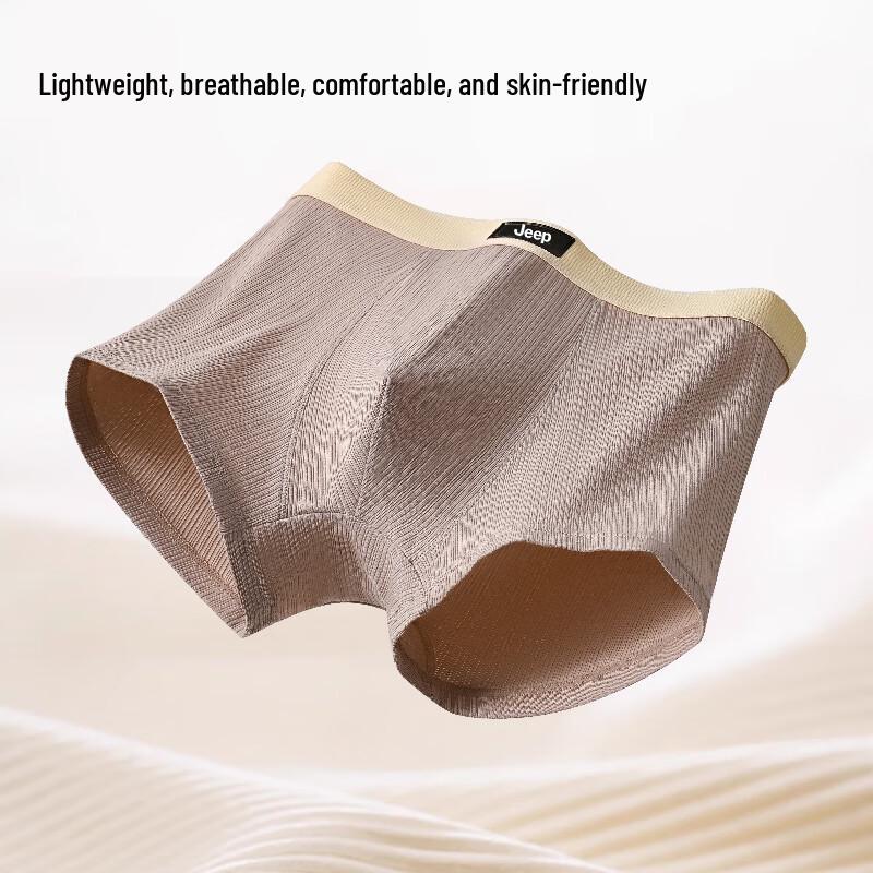 JEEP Men's Pure Cotton Antibacterial Boxer Briefs 3-Pack