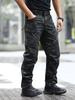 Men's Slim Fit Tactical Cargo Pants - Water-Repellent, Military-Style, for Spring/Autumn Outdoor Work and Training.