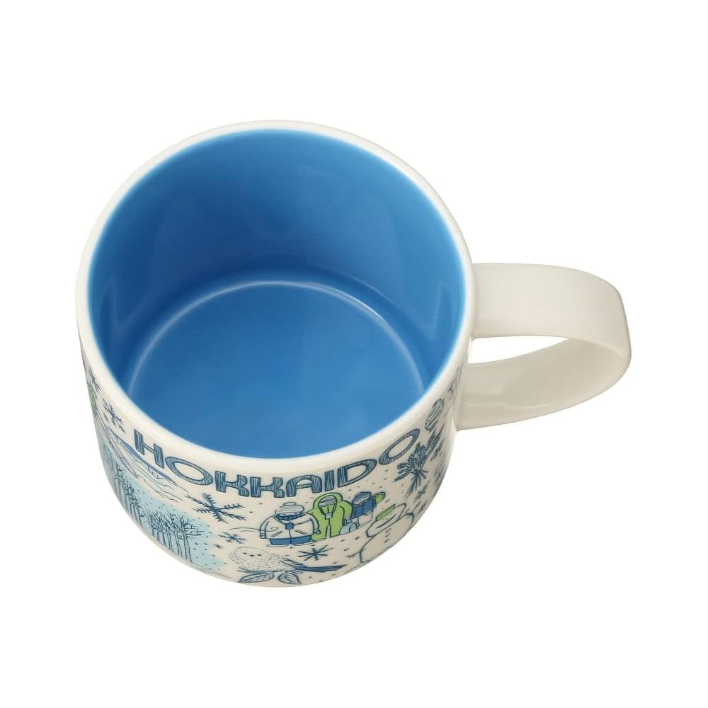 Tazza Starbucks Starbucks 2021 HOKKAIDO Serie Been There 414ml