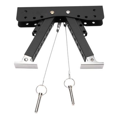 RV Step Stabilizer Kit Adjustable Height 2.8 11.4 Inch Foldable Enhanced Stability for Travel Trailer Fifth Wheel