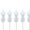 5Pcs Doll Clothes Dress Form Mannequin Mini Holder Stand Support 27.5cm