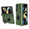 Odolné pouzdro Hinge Protection Phone Armor pro Samsung Galaxy Z Fold 8 Ultra / 7 6 5 s 360° magnetickým kroužkem a stojánkem