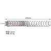 Solid Stainless Steel Watch Band Silver Strap 27mm Business Bracelet for Men Women Compatible for HUBLOT Belt Watch Accessories