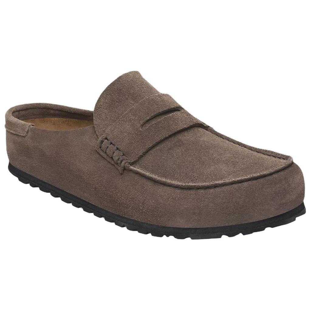 Birkenstock Naples Suede Slip On Loafers 1029712