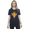 Disney Damen/Damen „The Lion King Future King“-Boyfriend-T-Shirt aus Baumwolle