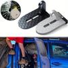 Foldable Car Roof Rack Step Car Door Foot Pedal Aluminum Alloy Latch Hook Safety Hammer Universal Car Accessory