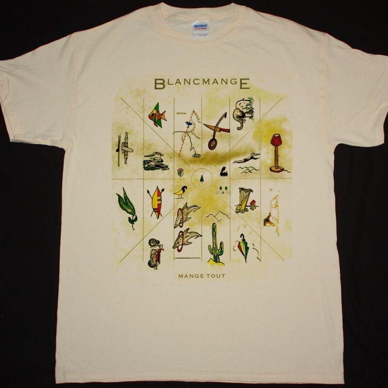 BLANCMANGE MANGE TOUT NEW NATURAL T-SHIRT EM002 Unisex T-Shirt XXXL
