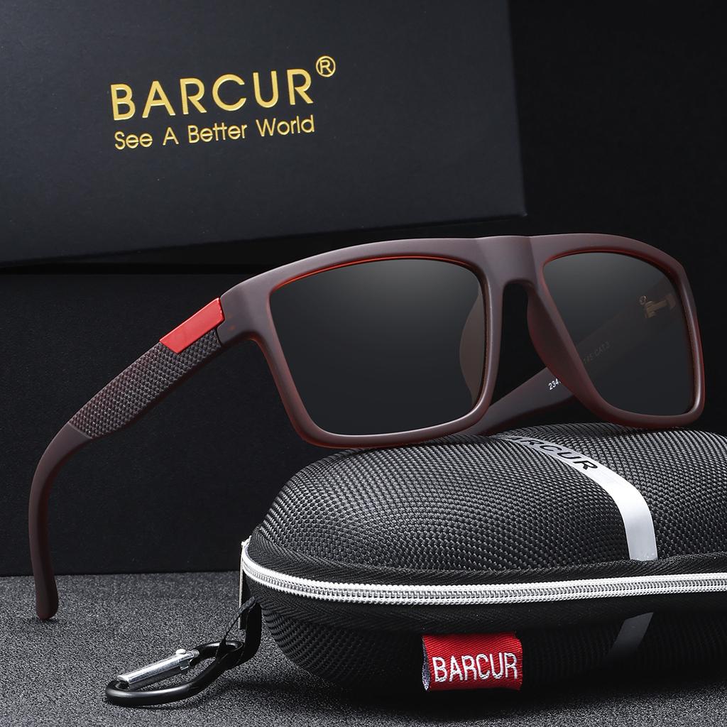 BARCUR Simple And Comfortable Business Style Sunglasses For Daily Travel, Uv Protection Brand Packaging