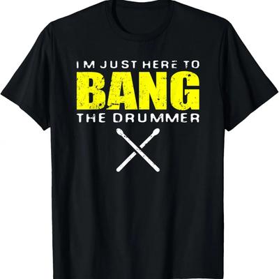 In Jezus' Naam Speel Ik Drum Drummer Christelijke Muziekband Trommels T-shirt