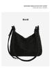 Vintage minimalistická taška z jelenice: Dámská crossbody a taška přes rameno s velkou kapacitou 2025