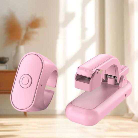 Bluetooth-compatible Remote Control Scrolling Ring APP Page Turner Wireless Phones Tablets Camera Shutter Short