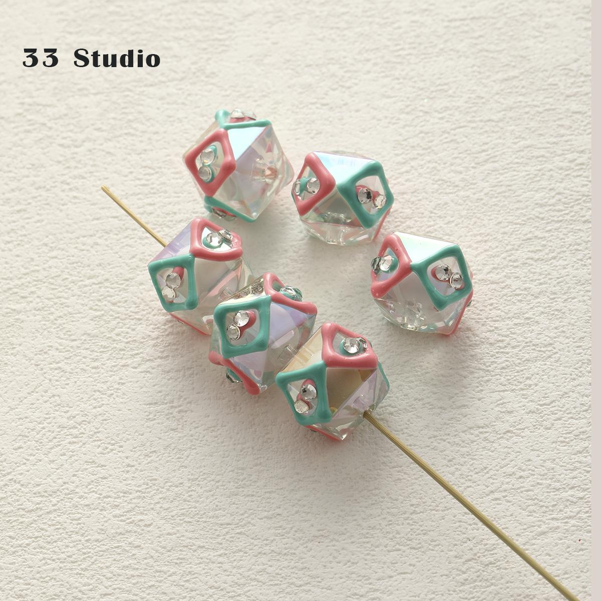 

Тяжелая специальная дрель, бусины с ручной росписью, аксессуары «сделай сам», комплект материалов, цепочка для мобильного телефона, автомобильный кулон, бусины-проставки, браслет 04#