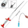 Four Claw Drainage Snake Drain Blocker Cleaner Four Claw Cleaning Tool Toilet Sewer Household Blocker Drain Cleaner Flexible Gri
