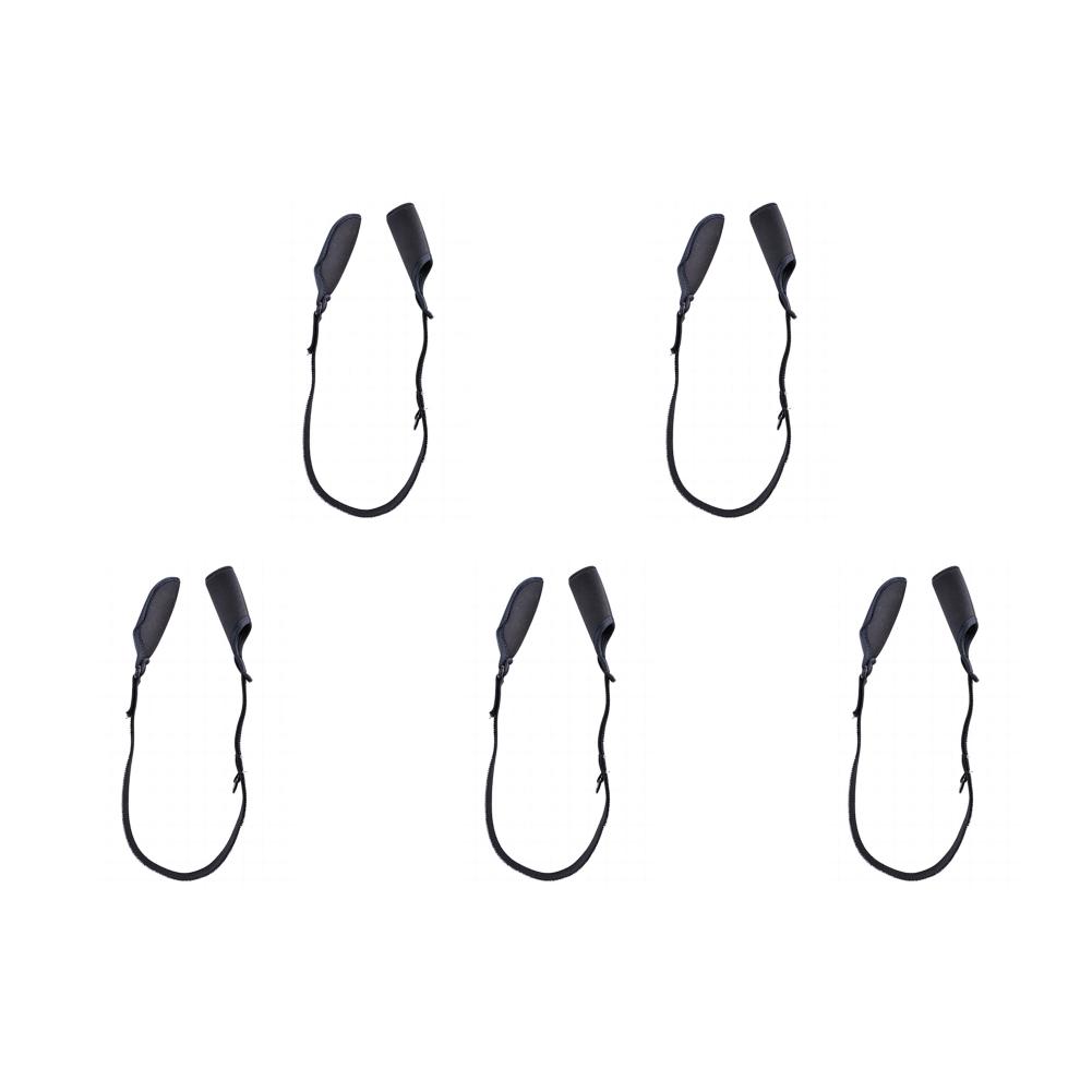 1-5pcs Fishing Pole Sleeves Luya Bundle Rod Belt Adjustable Fishing Rod Protective Sleeve Fishing Rod Tip Cover Strap Fish Tool