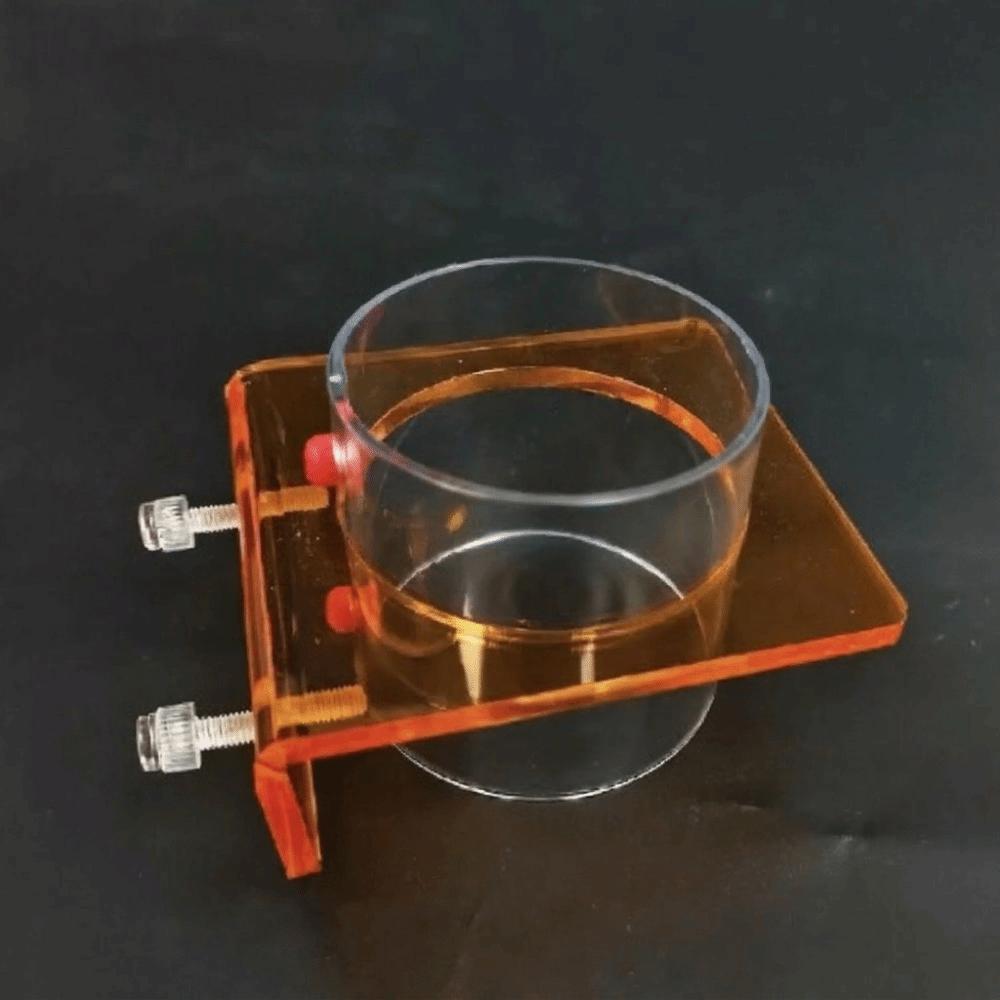 Transparent Fish Tank Feeder Plastic Fish Feeding Basin Aquarium Feeding Bowl  Food Dispensing