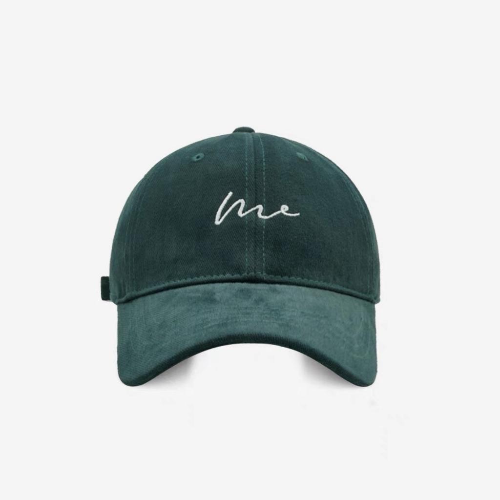 Korean Style Baseball Cap for Women In Spring and Summer New Style Big Head Circumference Showing Face Small Wide Brim and Deepening Baseball Cap