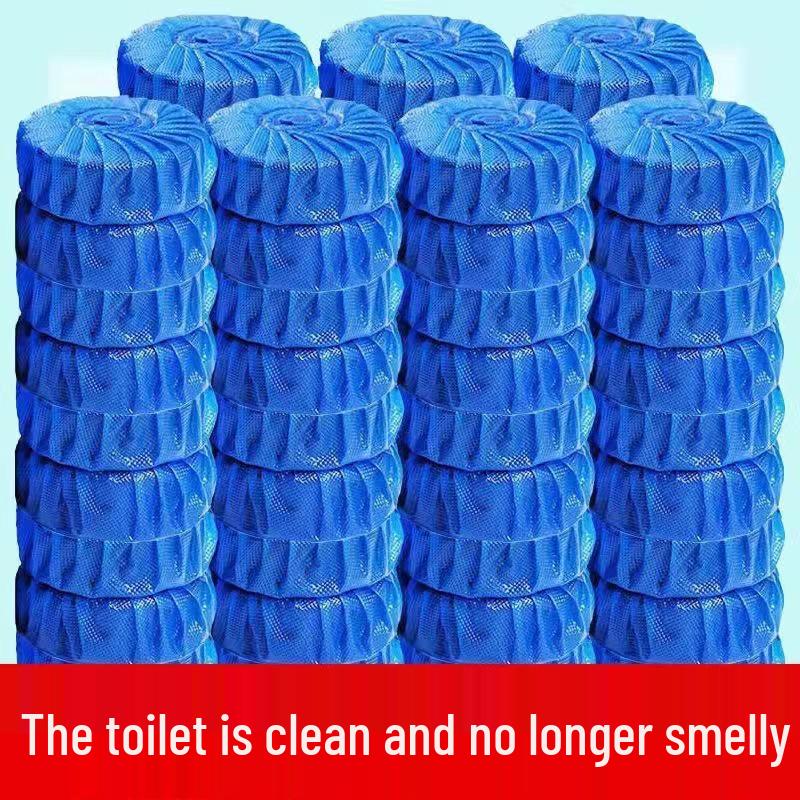 Fresh Scent Toilet Bowl Cleaner: Stain & Urine Scale Remover, Deodorizer, Concentrated Blue Bubbles