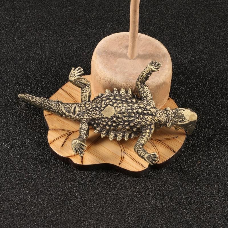 Animal Figurines Lizards Statues Shelf Decors Accent Lizards Decorative Objects Tabletop Centerpieces for Home Decors
