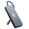 10 in 1 Dual HD 4K Hub Station Dock Type c Power Adapter PD Ethernet RJ45 1000Mbps Usb Hub