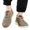 Men's Casual Knit Sneakers Lightweight Breathable Slip-On Athletic Shoes with Flexible Sole and Lace-Up Design for Everyday Wear
