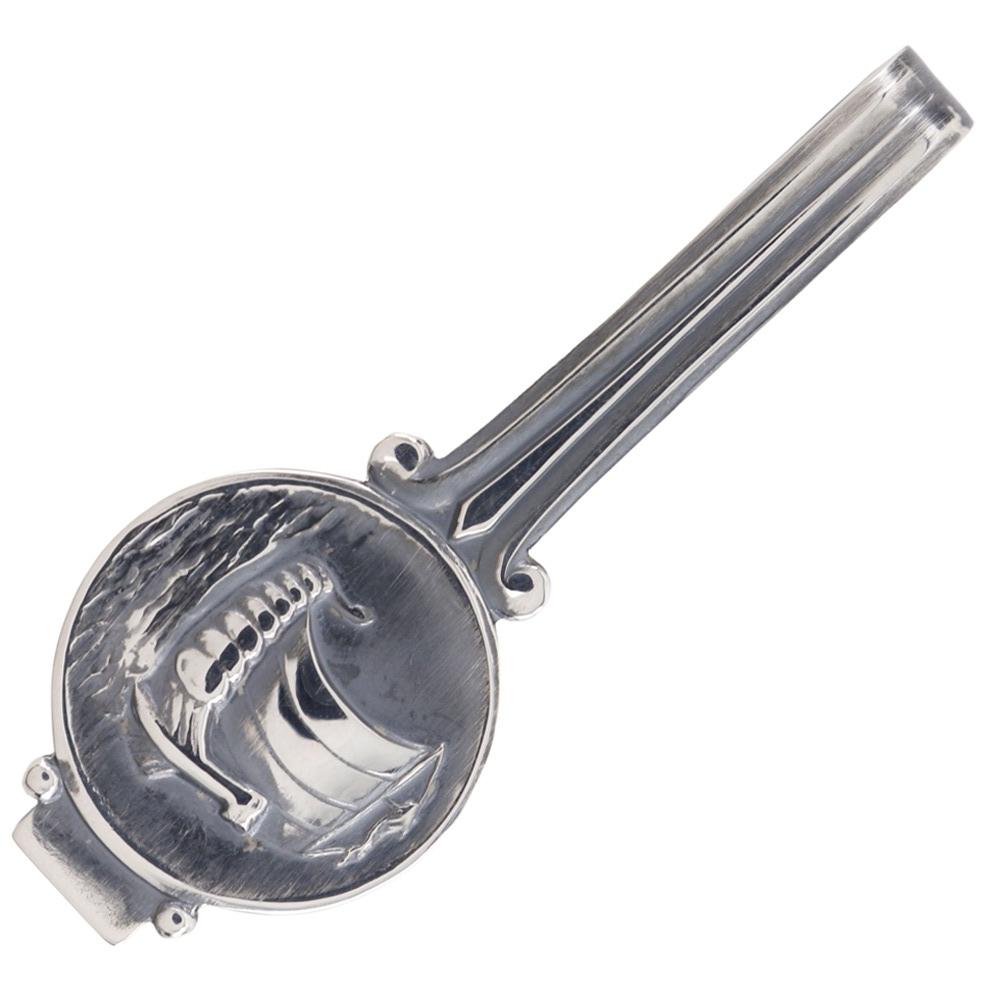 Georg Jensen Sailboat motif Tie pin #50 Silver925 mens Used