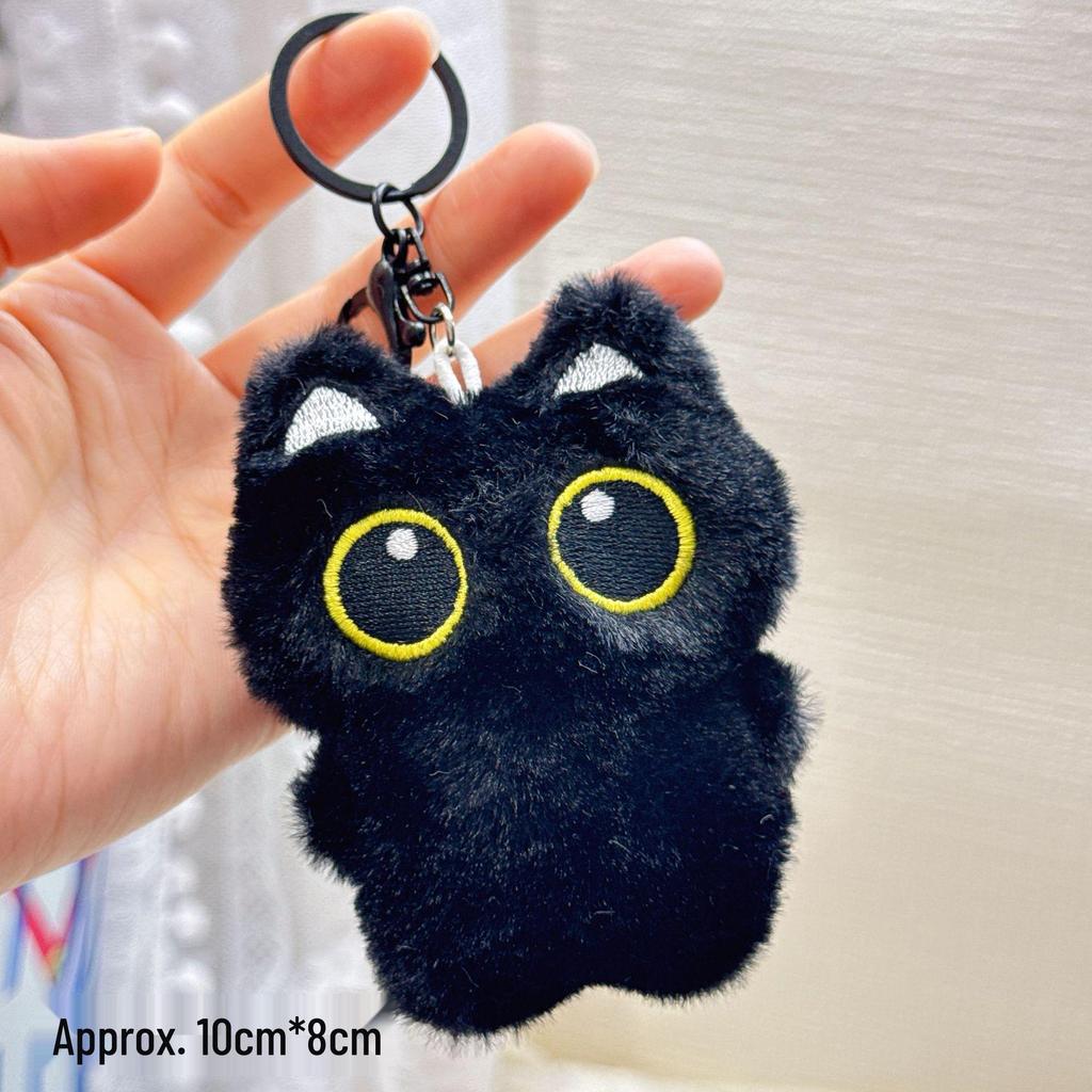 Plush Keychain Charm: Small Pendant Doll for Events & Street Stalls