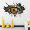 Dinosaur Eye 3D Wall Stickers Personality Creative Living Room Decoration Stereo Wall Stickers