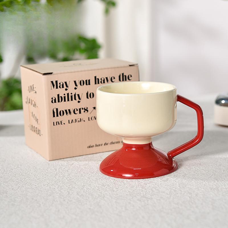 Ice Cream Cup High End Dessert Cup High End Coffee Cup Design Niche Light Luxury High Quality Women